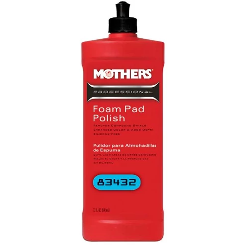 Mothers Foam Pad Polish - közepes polírpaszta 946 ml