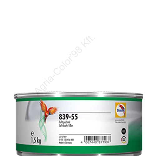 Glasurit 839-55 Soft Kitt + edző 1,5 kg